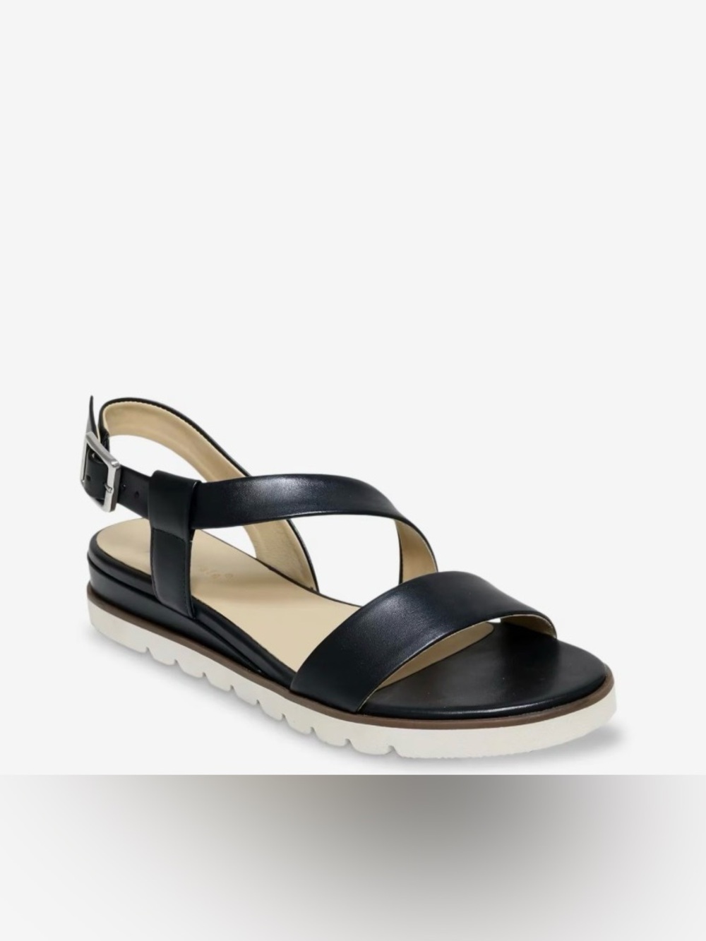 David Tate Ingrid Wedge Sandal Black – Women's Size 13 – Brand New